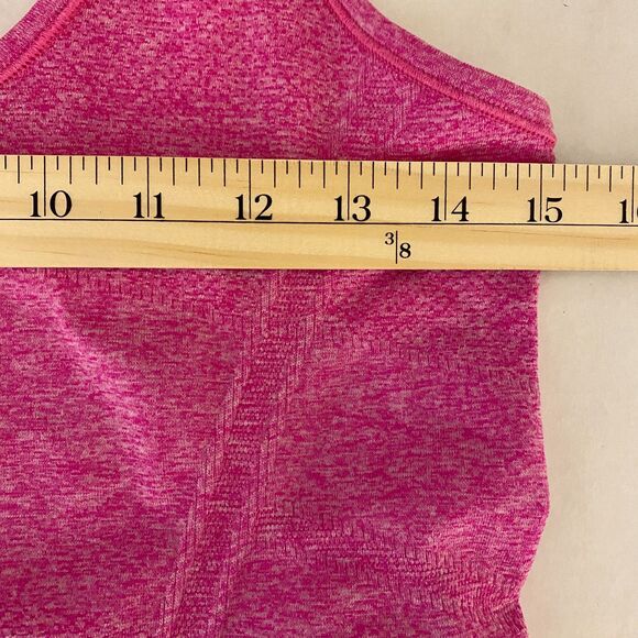 Athleta Fastest Track Pink Racerback Slim Fit Tank Top Stretchy Activewear Sz S - Picture 7 of 10